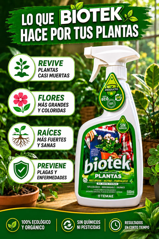 BIOTEK ALIMENTO PARA PLANTAS