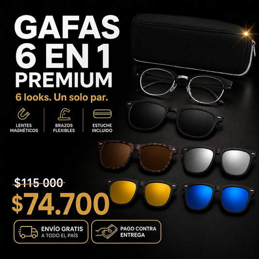 GAFAS 6 EN 1 PREMIUM