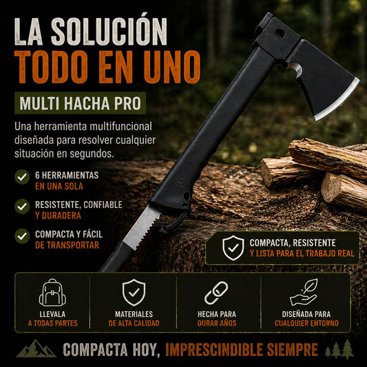 MULTI HACHA PRO 6 EN 1